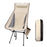 WESTTUNE Silla de camping portátil plegable con reposacabezas Sillas turísticas ligeras Silla de pesca de aleación de aluminio Muebles de exterior