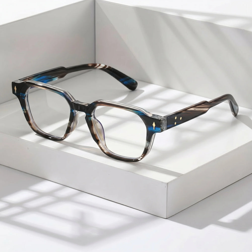Retro Square Reading Glasses, Available In Multiple Degrees For Both Men's And Women's Business Reading, Simple Daily Casual