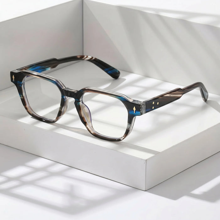 Retro Square Reading Glasses, Available In Multiple Degrees For Both Men's And Women's Business Reading, Simple Daily Casual