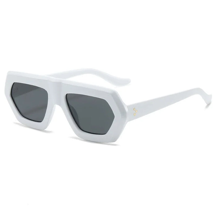 New Irregular Square Sunglasses Women Men Retro Shades Gradient Female Luxury Sun Glasses Fashion Oculos De Sol Feminino UV400