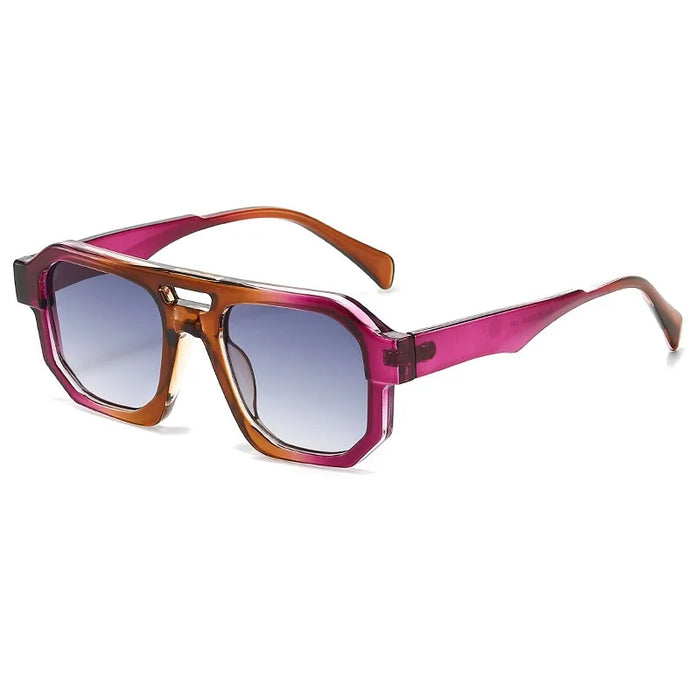 New Square Sunglasses Women Men Retro Pilot Shades Brand Female Luxury Sun Glasses Vintage Fashion Oculos De Sol Feminino UV400