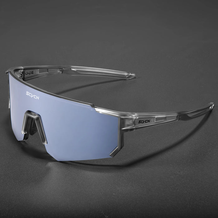 SCVCN New Cycling Glasses UV400 Sports Running Sunglasses Men Women Outdoor Drving Hiking Riding Goggles MTB Bicycle Eyewear