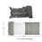 IFAK Medical Trauma Kit, Israeli Bandage, Emergency Security Protection for Outdoor Camping, Hiking, Wound First Aid