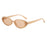 Fashion Small Oval Sunglasses Women Men Rivets Shades  Retro Eyewear Luxury Sun Glasses UV400 Brand Oculus Female Gafas