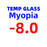 Optical Myopia Scuba Diving Mask Snorkel Set Tempered Glass,Dry Top Swimming Googles Nearsighted Lenses Short-Sighted