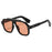 New Retro Leopard Square Frame Women Sunglasses Y2K Luxury Brand Personality Rivet Frame Design Outdoor Punk Men Glasses UV400