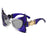 Oversized Cat Eye Sunglasses Women Party Vintage Y2K Shades Designer PUNK Gafas Sun Glasses UV400 Luxury Eyewear Oculos
