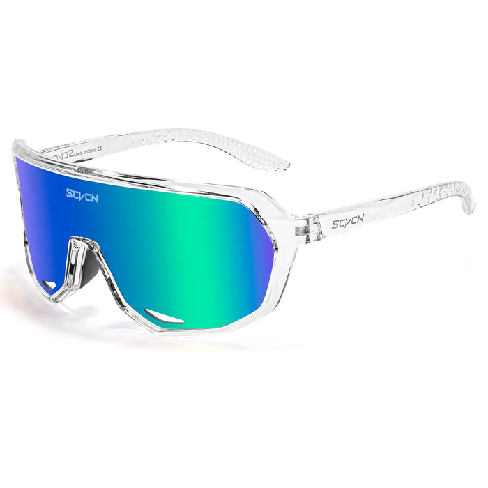 SCVCN Men Cycling Glasses Photochromic Sunglasses for Mountain Bike Road Bicycle Eyewear Pock Cycle Goggles UV400 Polarized MTB