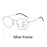 New Progressive Multifocal Reading Glasses for Both Near and Far Vision, Ultra-Light Metal Full-Frame, Anti-Blue Light, Suitable