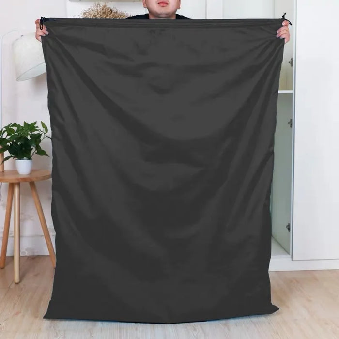 Big Size Large Capacity Waterproof Storage Bags Drawstring Sturdy Home Organize Grocery Dust Bag Oversized Quilt Storage Bag