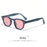 HBK Fashion Men's Sunglasses Gradient Lens Design Sun Glasses Simple Round Women Daily Wear Outdoor Shopping Travel Party