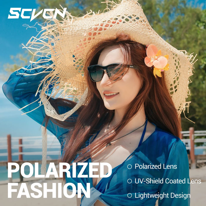 SCVCN New Polarized Running Sunglasses Men Women Outdoor Bicycle Cycling Glasses UV400 Road Sports Bike Fishing Goggles