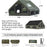 Outdoor Camping Inflatable Tent 4 season tent Portable House Quick Setup for Travel Picnic BBQ with Storage Bag Air Pump