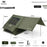 King-Size Inflatable Family Camping Tent for 3 to 6 People with Premium Weatherproofing and Spacious Interior with Large Skyligh