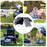 Portable SUV Tailgate Trunk Tent 3-Side Extended Shade Shelter Multifunctional Car Rear Door Tent Outdoor Car Camping Accessorie