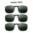 VIVIBEE Lunettes de soleil à clip unisexe pour homme polarisées, pour femme, pour la vision nocturne, la pêche, UV400, pour l l'extérieur