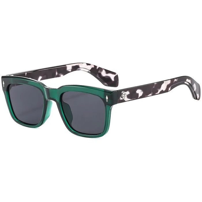 New Square Sunglasses Women Vintage Designer Fashion Sun Glasses Green Shades UV400 Men Luxury Brand Male Female