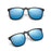 VIVIBEE Men Polarized Lens Flip Up Clip on Sunglasses Women Photochromic Oversized Driving Sun Glasses UV400 Gradient Clips