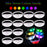20-100PCS Music&Sound Activated Light up Bracelets Glow Bracelets Rhythmic Led Bracelet Luminous Bracelet Wedding Accessories