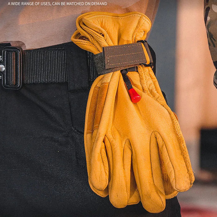 1/3/6 Uds. Nuevo Hebilla de Guantes de Nailon Multiusos Gancho Táctico para Guantes Clip de Seguridad Accesorios de Almacenamiento para Cuerda de Escalada Senderismo al Aire Libre
