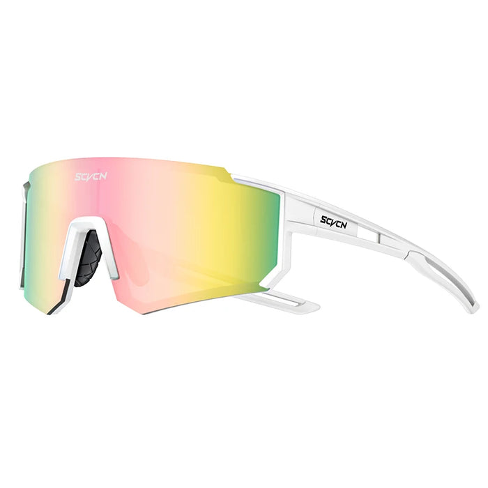 SCVCN Fsshion Sunglasses Street Cycling Glasses Bike Men UV400 Sports MTB Outdoor Bicycle Women Sunglasses Multi Color Riding