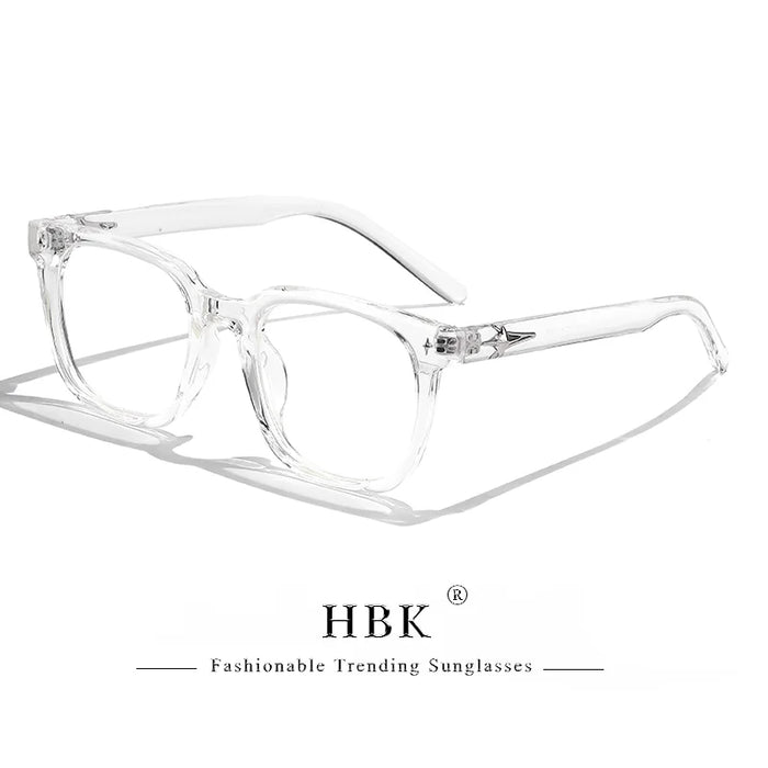 HBK New Fashion Square Glasses Frames Brand Design Unisex Frames Women Anti Bluelight Computer Glassesoptical Eyeglasses Frame