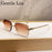 Gafas de sol retro cuadradas sin montura para hombre 2026, de marca de lujo, sin marco, estilo punk, rectangulares, para hombre, con borde recortado, protección UV400