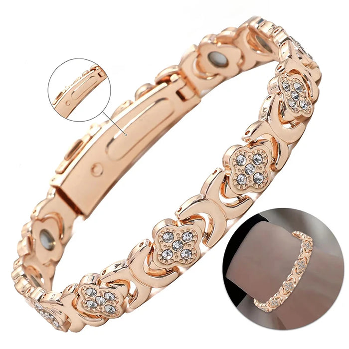 Lucky  Magnetic Therapy Bracelet for Women; Adjustable Copper Bracelet; Give Recent Jewelry Gifts To Lovers, Mothers And Sisters