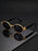 VIOLA MAG Retro Oval Sunglasses for Men Women, Vintage Small Round Polarized Sun Glasses, UV400 Protection Fashion Shades with F