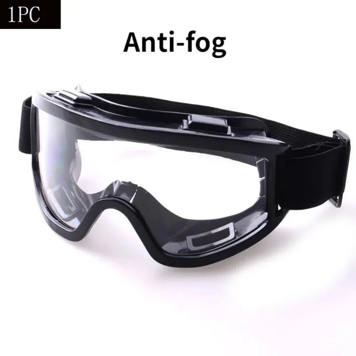 Clear Antifog Safety Goggles Anti Splash Windproof Protective Glasses for Industrial Work Lab Research Cycling Riding