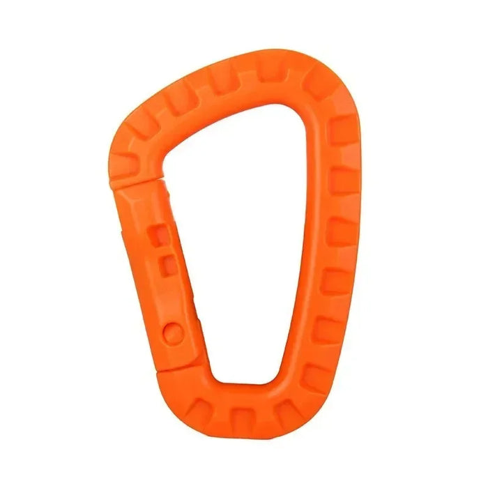 1-10Pcs Clips Mosquetón Táctico Militar Accesorios Hebilla D-Ring Mosquetón Montañismo Mochila Colgante Llave Gadget Exterior