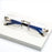 MODFANS Presbyopia Reading Glasses Blue Light Refractive Rimless Blue Light Blocking Glasses Men Correction Transparent Eyewear