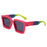 Bungee Large Square Sunglasses for Men Women Vintage Trendy Casual Street Style Shades