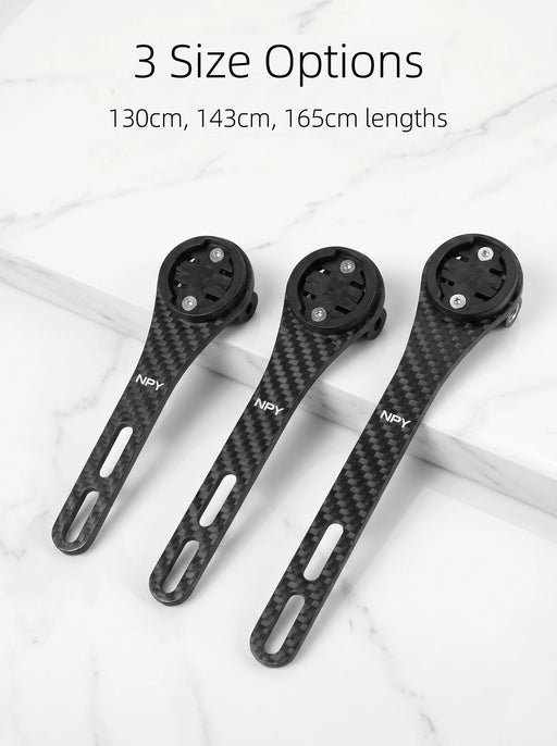 NPY Carbon Fiber Speedometer Holder Integrated Handlebar Mount For Wahoo/Bryton/Garmin Speedometer Mount Bicycle Accessories