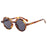 Fashion Round Sunglasses Women Gradient Frame Shades Retro Trending Men Sun Glasses UV400 Female Oculus Gafas
