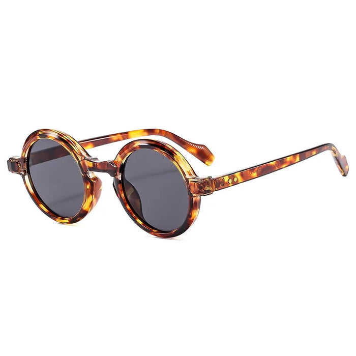 Fashion Round Sunglasses Women Gradient Frame Shades Retro Trending Men Sun Glasses UV400 Female Oculus Gafas