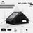 Outdoor Inflatable Camping Tent with a Panoramic Skylight, Suitable for Activities Such as Camping, Hiking, and Fishing.
