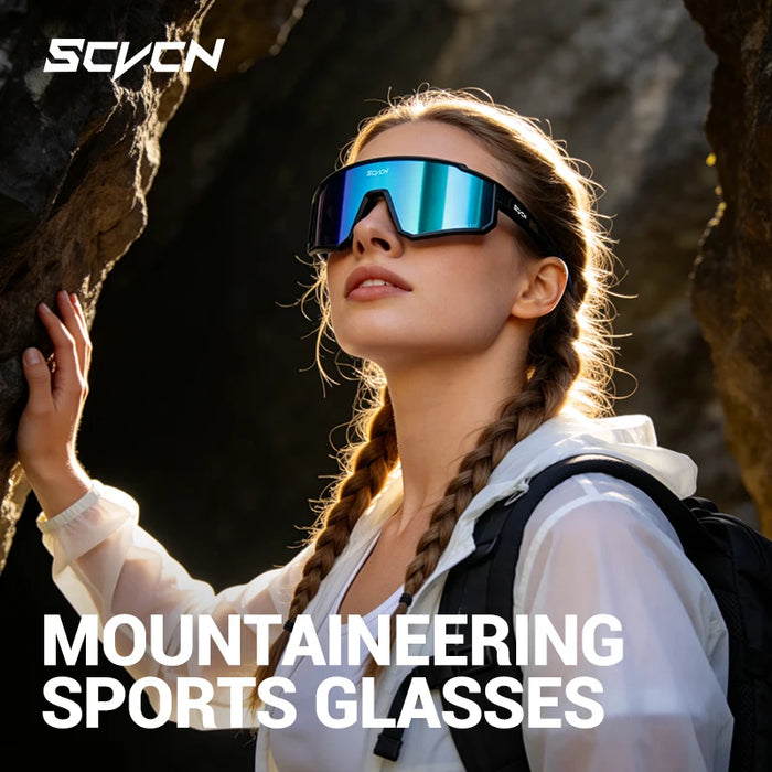SCVCN Motocross Goggles Glasses Motorcycle Sunglasses Men MTB Mask Windproof Protection Skiing Cycling Pickleball Off-Road Sport