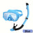 Scuba Diving Mask Snorkel Set For Adults Tempered Glass Professional Panoramic Snorkeling Gear Swimming Training Snorkel Kit