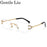Oval Punk Rimless Change Color Sunglasses Men 2026 Luxury Brand  Photochromic Sunglass Metal Frame Cutting Lens Eyewear For Male