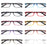 Women Men Reading Glasses Classic Small Rectangle Frame Spring Hinge Ulrta Comtable Wear Readers Eyeglass with Diopters