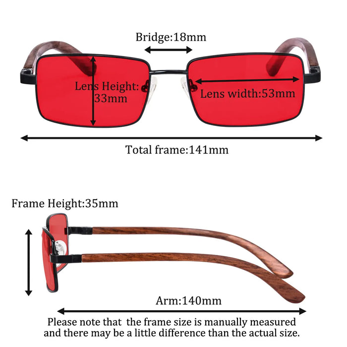 SHINU Brand Good Sleep Blue Light Blocking Glasses Men Red and Orange Lenses Anti Blue Light Eliminate Eye Strain Glasses