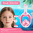 Kids Unicorn Snorkel Mask Full Dry Anti Fog Waterproof With Advanced Respiratory System Diving Swim Equipment For Children
