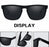 KIDIN Fashion Square Vintage Polarized Sunglasses Men Women Retro Driving Fishing Sun Glasses UV400 Eyewear