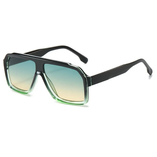 Gafas de sol cuadradas para mujer, montura de doble color, gafas de marca de diseñador para hombre, gafas de sol de lujo UV400