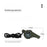 3in1 Outdoor Emergency Whistle with Compass, Thermometer, Outdoor Whistle, Convenient to Carry Suitable for Camping and Hiking