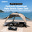 Sonuto Outdoor 3-4P One-Touch Camping Tent Quick Automatic Opening Beach Fishing Tent Family Travel Picnic Park Anti-UV Shade