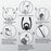 Adults Full Face Snorkel Mask Double Breathing Tube 180° Wide-Eye Panoramic Vision Advanced Anti-Fog Swim Leak-Proof Adventures