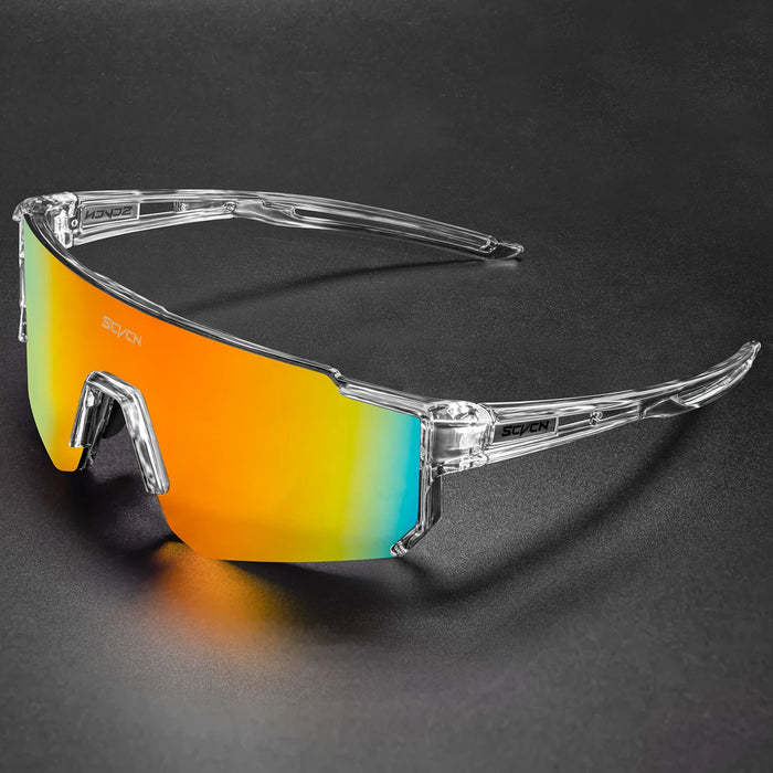 SCVCN Cycling Glasses Outdoor Sports Bicycle Sunglasses UV400 Men MTB Cycling Glasses Women Road Bike Sunglasses