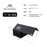MOUNTAINHIKER 8+8m² Inflatable Tent Camping 4-6 Person Waterproof Family Awning Beach Tent Quick Open Fishing Picnic Park Tent